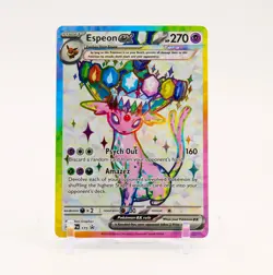 Espeon ex - SVP175 Black Star Full Art Promo Pokemon - NM - Image 1