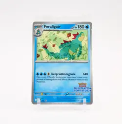 Feraligatr - SVP213 SEALED Black Star Promo 2024 Illustration Contest Pokemon LP - Image 1