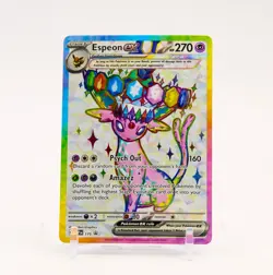 Espeon ex - SVP175 Black Star Full Art Promo Pokemon - NM - Image 1