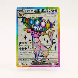 Espeon ex - SVP175 Black Star Full Art Promo Pokemon - NM - Image 1