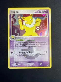 Hypno 25/112 EX Fire Red Leaf Green Reverse Holo Pokemon Card - Image 1