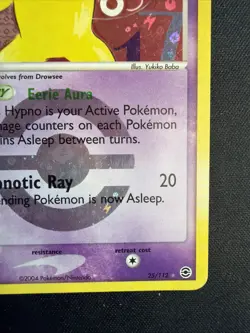 Hypno 25/112 EX Fire Red Leaf Green Reverse Holo Pokemon Card - Image 4