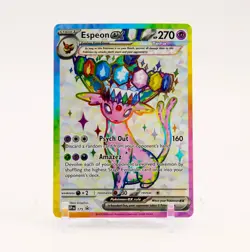 Espeon ex - SVP175 Black Star Full Art Promo Pokemon - NM/MINT - Image 1