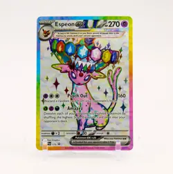 Espeon ex - SVP175 Black Star Full Art Promo Pokemon - NM/MINT - Image 1