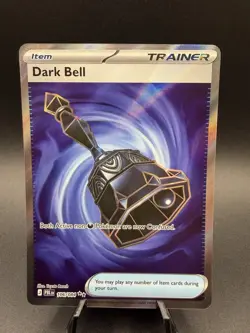 Dark Bell 106/084 Ultra Rare Full Art Pitch Black Pokemon TCG NM - Image 1