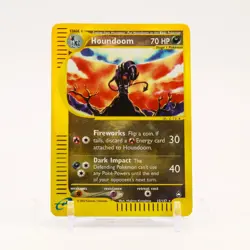 Houndoom - 15/147 Aquapolis e-Reader Reverse Holo Rare Pokemon - LP - Image 1