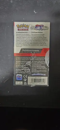Pokemon TCG Stellar Crown Half Booster Box (18 Packs) New and Sealed - Image 3