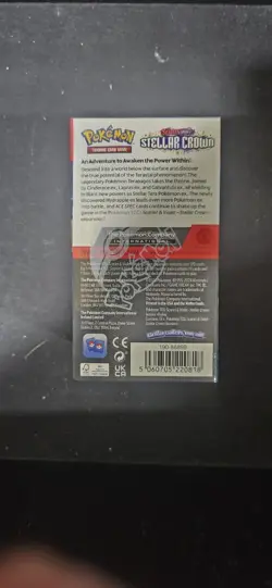 Pokemon TCG Stellar Crown Half Booster Box (18 Packs) New and Sealed - Image 3