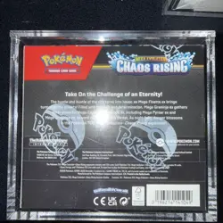 Pokemon Chaos Rising Booster Box (36 Packs) - New & Sealed - With Acrylic Case - Image 3