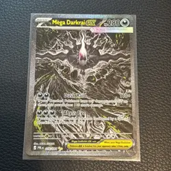 Mega Darkrai ex SIR 116/084 ME05 Pitch Black Special Illustration Rare Pokemon - Image 1