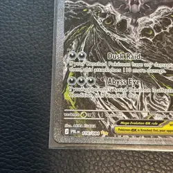 Mega Darkrai ex SIR 116/084 ME05 Pitch Black Special Illustration Rare Pokemon - Image 5