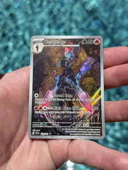Pokemon TCG Ceruledge 197/191 Sv08 Surging Sparks Illustration Rare Holo 140 HP - Image 3