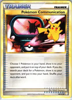 Pokemon Communication 98/123 Uncommon HeartGold & SoulSilver Pokemon MP - Image 1