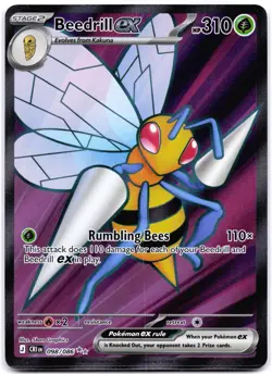 Beedrill ex 098/086 Holo Chaos Rising - Image 1