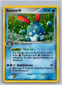 Azumarill 114/113 Secret Rare Delta Species Pokemon Holo Near Mint - Image 1