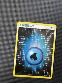 Pokemon TCG Water Basic Energy Holo Ex Emerald 103/106 - Image 2