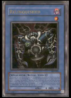 Yu Gi Oh! Relinquished Ultra Rare SDP-001 Holo - Image 1