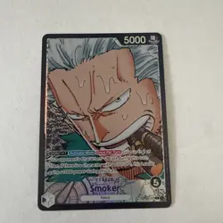 One Piece CCG Smoker OP02-093 Leader English MP Condition - Image 1