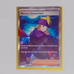 Morty's Conviction 201/162 Sv05: Temporal Forces Holo - Pokemon Card - Image 1