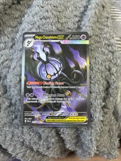 Pokemon TCG - Mega Chandelure EX - 115/084 - Pitch Black - English - Image 3