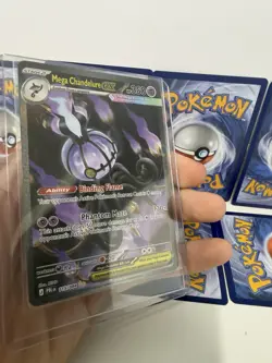 Pokemon TCG Mega Chandelure ex 115/084 SIR – Pitch Black Uk Seller - Image 1