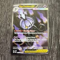Pokemon TCG - Mega Chandelure EX - 115/084 - Pitch Black - English - Image 1