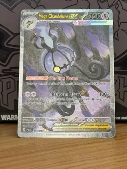 Mega Chandelure EX | Pokemon Pitch Black | 115/084 | Special Illustration Rare - Image 1