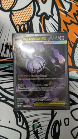 Mega Chandelure EX | Pokemon Pitch Black | 115/084 | Special Illustration Rare - Image 1
