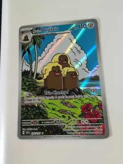Alolan Dugtrio 208/191 - Surging Sparks Illustration Rare Pokemon TCG- M/NM Card - Image 1