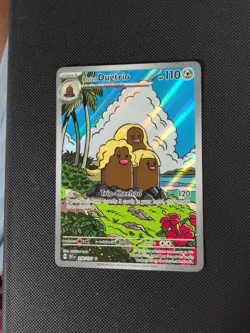 Alolan Dugtrio 208/191 - Surging Sparks Illustration Rare Pokemon TCG- M/NM Card - Image 2