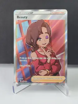 Pokemon Card TCG - Beauty 181/185 Full Art Trainer Vivid Voltage Near Mint - Image 1
