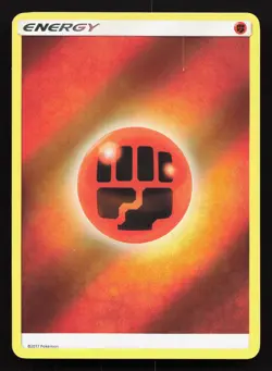 Fighting Energy Sun & Moon NM Reverse Pokemon Card TCG - Image 1