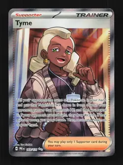 Tyme 143/131 Prismatic Evolutions English Pokemon Card TCG - Image 1