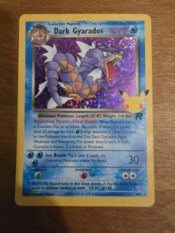 Pokemon TCG Dark Gyarados 8/82 Celebrations Classic Collection Holo Card - Image 1
