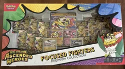 Pokemon Mega Evolution Focused Fighters Ascended Heroes Premium Collection Cards - Image 1