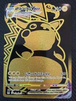 Pikachu VMAX TG29/TG30 Secret Rare Lost Origin Trainer Gallery Pokemon Card NM - Image 1