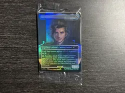 Sealed Zack Fair Magic the Gathering MTG Promo Card ERROR CRIMPED Sealed - Image 1