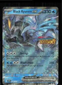 Black Kyurem ex Surging Sparks Stamped 048/191 Holo Cards & Products Pokemon NM - Image 1
