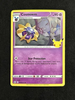 Cosmeom 014/025 Holo Rare Celebrations Pokemon Card - Image 1
