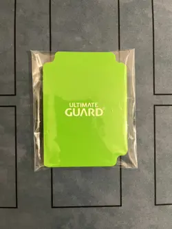 ULTIMATE GUARD DECK / STORAGE BOX CARD DIVIDERS X10 - GREEN NEW - Image 1