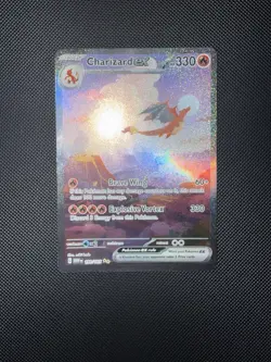 Pokemon TCG Charizard EX 199/165 Scarlet & Violet 151 Card - Image 3