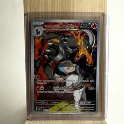 Pokemon TCG Team Rockets Houndoom Illustration Rare Card 191/182 Destined Rivals - Image 1