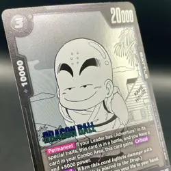 Krillin SB01-051 [Foil] Manga Booster 01 Dragon Ball Super Card Game NM/M - Image 3