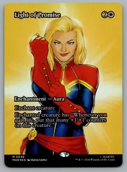 Light of Promise (Borderless) 46 Marvel Universe Eternal-Legal Magic: Foil NM - Image 1
