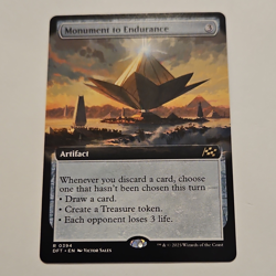 Wizards of the Coast MTG Monument to Endurance Aetherdrift 0394 EN Rare - Image 1