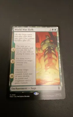 World War Hulk Marvel Super Heroes; MTG - Image 1