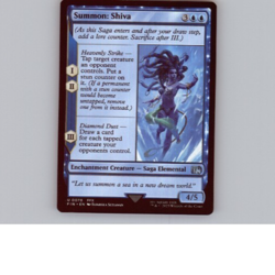 MTG - Summon: Shiva - P+P - Image 1