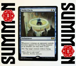 MTG Verity Circle | Ravnica Allegiance | Regular Rare | Near Mint - Image 1