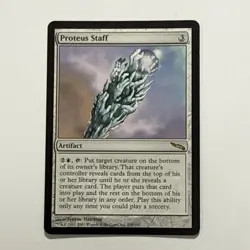 Proteus Staff - Magic the Gathering MtG - Mirrodin - LP - Image 1