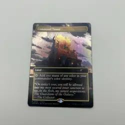 MTG Command Tower 0001 Marvel Super Heroes Exclusive Disney Promo Foil 2026 LP - Image 1